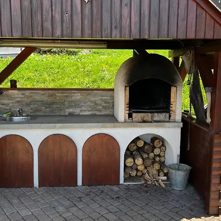 Dwarfs Overlooking Julian Alps Near Bled