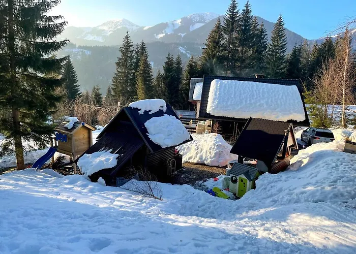 Dwarfs Overlooking Julian Alps Near Bled * Jesenice