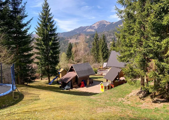 Dwarfs Overlooking Julian Alps Near Bled * Jesenice